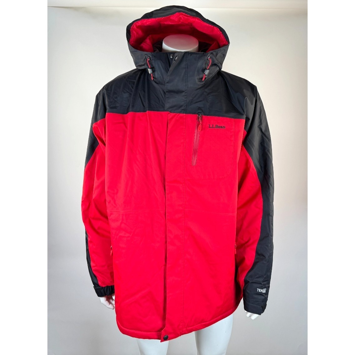 Ll Bean Rugged Ridge Parka Men Xxxl Nwot Flaw* Insulated Hooded Coat Long Sleeve